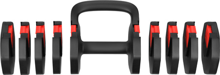 HL05 3w1 HANTLA REGULOWANA Z FUNKCJĄ PODPÓRKI DO POMPEK I KETTLEBELLA HMS