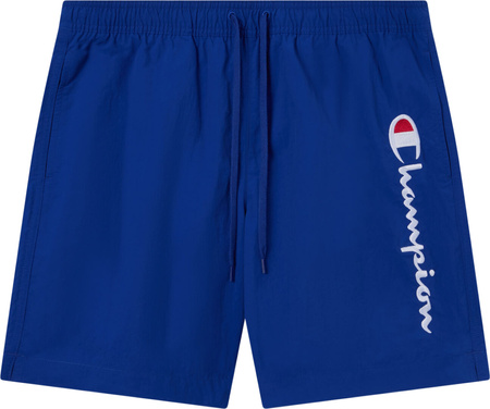 Spodenki kąpielowe męskie Champion Beachshort niebieskie 219978 BS008