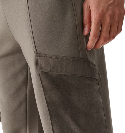 Spodnie męskie 4F CAS M0990 ciemny brąz 4FWSS25TTROM0990 80S