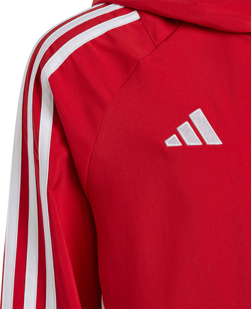 Kurtka dla dzieci adidas Tiro 24 czerwona IM8800