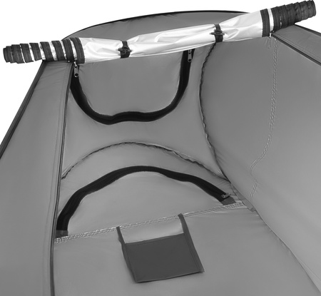 Przebieralnia namiot prysznic turystyczny Nils Camp NC1706 szary 120x120x190cm