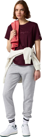 Koszulka damska Champion SS Tee bordowa 118382 RS522