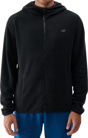 Polar męski bluza polarowa 4F M317 czarny 4FWMM00TFLEM317 20S