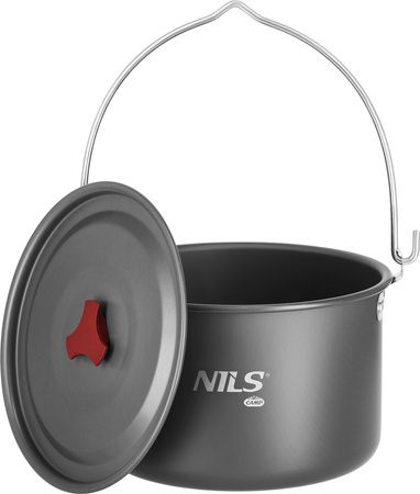 Garnek turystyczny z pokrywką Nils Camp NC17117 4L