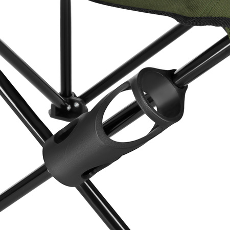 Krzesło turystyczne na ryby składane Nils Camp NC3703 zielone