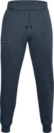 Spodnie męskie Under Armour Rival Fleece Jogger granatowe 1357128 408