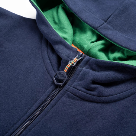 Dziecięca bluza rozpinana z kapturem bawełniana Bejo Tamio Kdb rozmiar 116