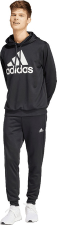 Dres męski adidas Terry Hooded Tracksuit czarny IP1610