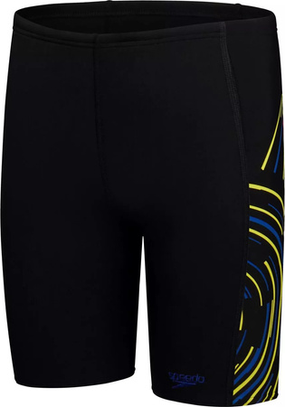 Dziecięce bokserki kąpielowe spodenki basenowe pływackie Speedo PLMT PRNT JAM JM rozmiar 128cm
