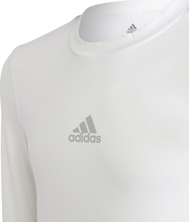 Koszulka dla dzieci adidas Youth Techfit Long Sleeve biała H23156