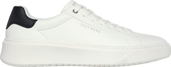 Buty męskie Skechers Court Break-Suit Sneaker białe 183175 WHT