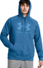 Bluza z kapturem kangurka męska Under Armour Rival Fleece Logo HD niebieska 1379758 406