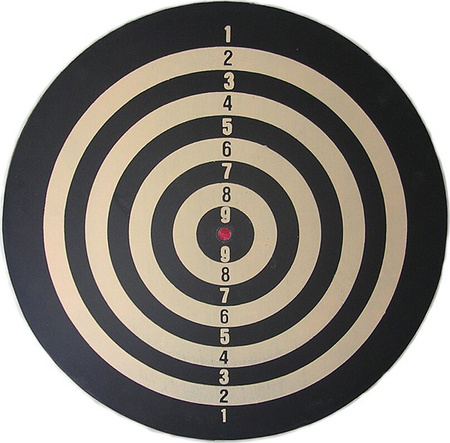 Tarcza do darta Harrows Bristow Family Paper