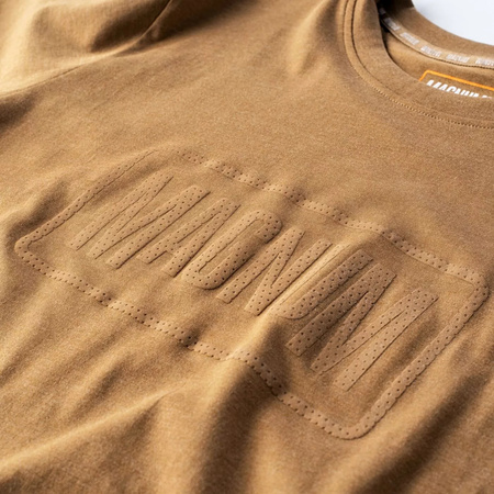 Męska koszulka z krótkim rękawem Magnum MAGNUM ESSENTIAL T-SHIRT 2.0 ermine melange rozmiar xxxl