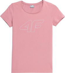 Koszulka damska 4F jasny róż H4L22 TSD353 56S