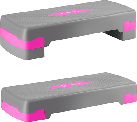Step do aerobiku HMS as003 gray/pink