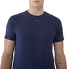 Koszulka męska 4F FNK M1344 ciemny granat melanż 4FWSS25TFTSM1344 30M