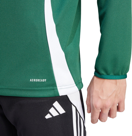 Bluza męska adidas Tiro 24 Training Top zielono-biała IS1040