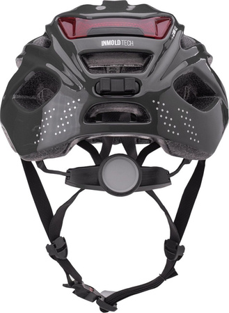 Kask rowerowy na rolki deskorolkę hulajnogę Radvik Stoot szary rozmiar M