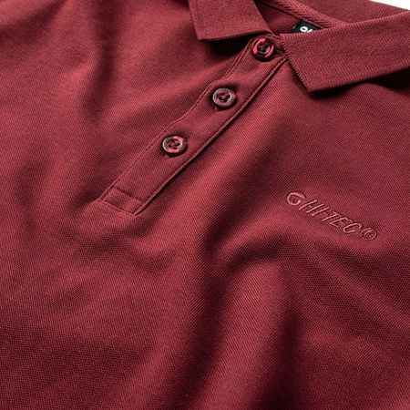 Męska koszulka Hi-tec MICKO pomegranate rozmiar S