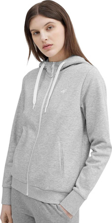 Bluza damska 4F F373 szara 4FSS23TSWSF373 27M