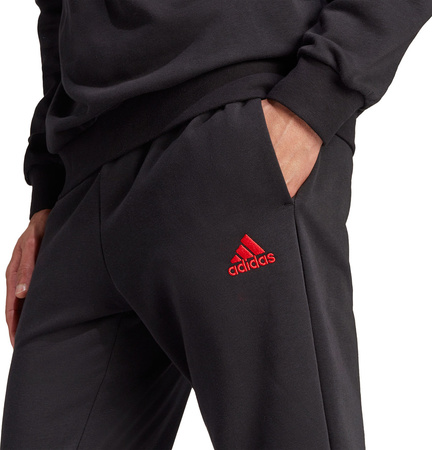 Dres męski adidas Big Logo Terry Track Suit czarny IP5553