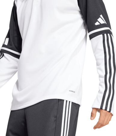 Bluza męska adidas Squadra 25 Training Top biało-czarna JD2987