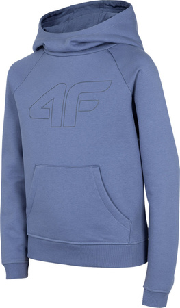 Bluza dla dziewczynki 4F niebieska HJZ22 JBLD002 32S