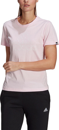 Koszulka damska adidas Outlined Floral Graphic T-Shirt różowa GL1033