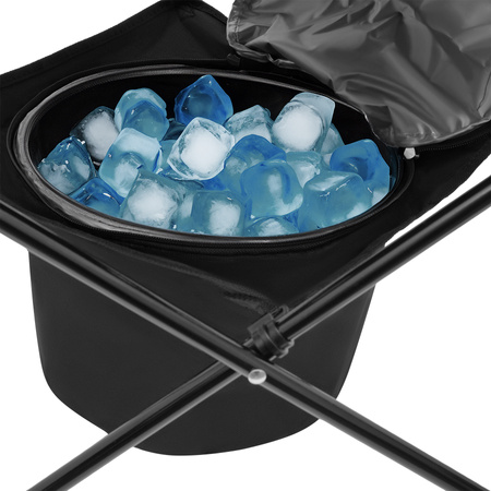 Zestaw turystyczny stolik + krzesła składany Nils Camp NC3304 czarny