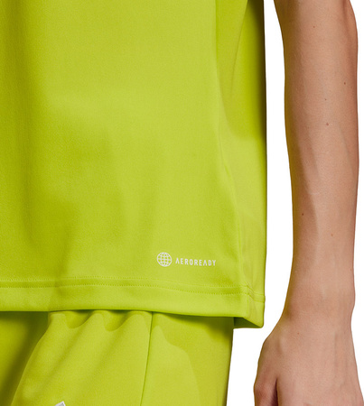 Koszulka damska adidas Entrada 22 Jsy limonkowa HC5080