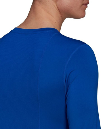 Koszulka męska adidas Compression Long Sleeve Tee niebieska GU7335