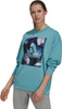 Bluza damska adidas uforu Sweatshirt niebieska GS3893