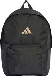 Plecak sportowy szkolny miejski adidas Essentials 3 Bar Logo czarny JY1002