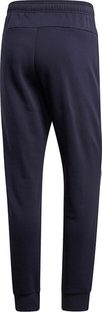 Spodnie męskie adidas Essentials Plain Tapered Pant FL granatowe DU0376