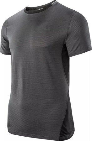 Męska koszulka treningowa z krótkim rękawem IQ Ilange ebony rozmiar XL