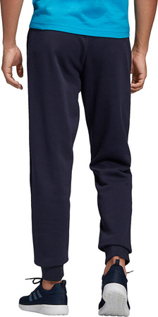 Spodnie męskie adidas Essentials Plain Tapered Pant FL granatowe DU0376