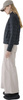 Kurtka damska puchowa 4F F533 czarna 4FWSS25TDJAF533 20S
