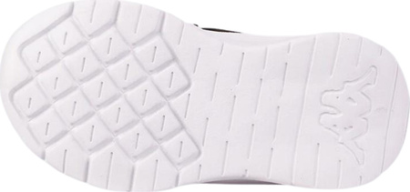 Buty sportowe szkolne miejskie dziecięce Kappa Jak M czarno-białe 280024M 1110