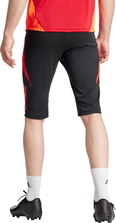 Spodenki treningowe krótkie męskie adidas Tiro 24 Competition 1/2 czarno-czerwone IR5491
