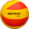 Piłka siatkowa Meteor Chili Pu żółto-czerwona 10058