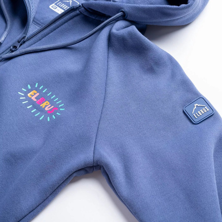 Dziecięca bluza bawełniana rozpinana z kapturem Elbrus Ragna Tg rozmiar 164