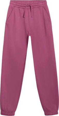 Spodnie dla dziewczynki 4F CAS F1249 ciemny fiolet 4FJWAW25TTROF1249 50S