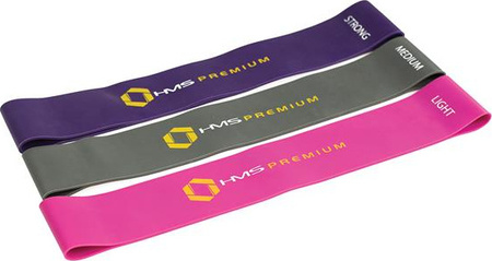 Zestaw gum do ćwiczeń HMS GU04 Pro set