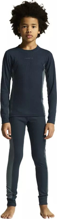 Dziecięcy zestaw bielizny termoaktywnej Craft CORE DRY BASELAYER SET JR rozmiar 122/128