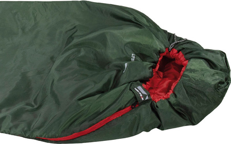 Śpiwór High Peak Lite Pak 800 210x75x50 cm zielono-czerwony 23260