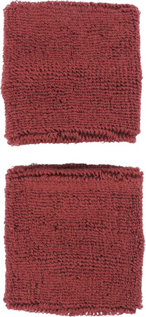 Frotki na rękę Nike Swoosh Wristbands 2 szt. brązowe N1012405656OS