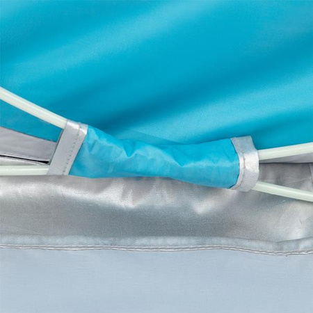 Namiot plażowy samorozkładający podłoga Nils camp nc3173 niebiesko-szary