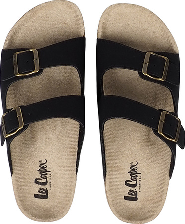Klapki męskie Lee Cooper czarne LCW-24-35-2514MC
