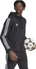 Bluza męska adidas Tiro 23 League Sweat Hoodie czarno-biała HS3598
